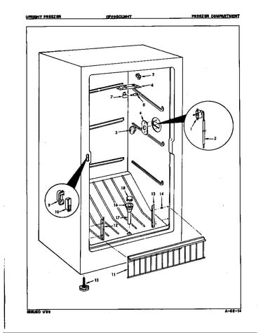 Freezer compartment
