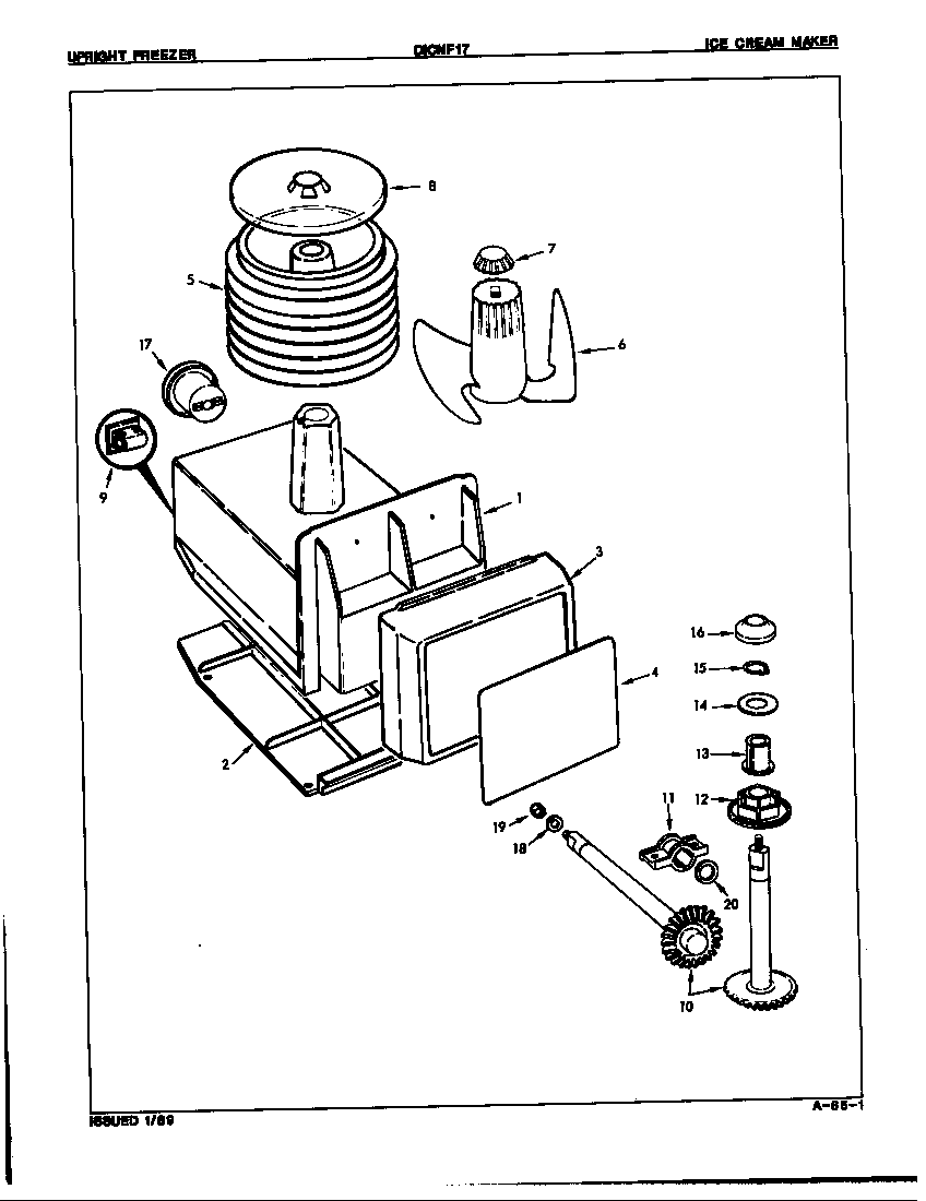 Ice cream maker