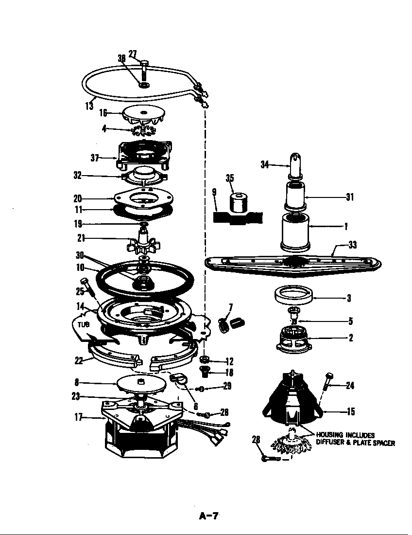 Motor & pump