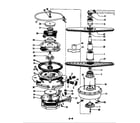 Maytag DU24H8 motor & pump diagram