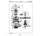 Maytag DU24H2C pump & motor diagram