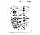Maytag DU24H6C pump & motor diagram