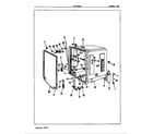 Maytag DU24H6C inner tub diagram