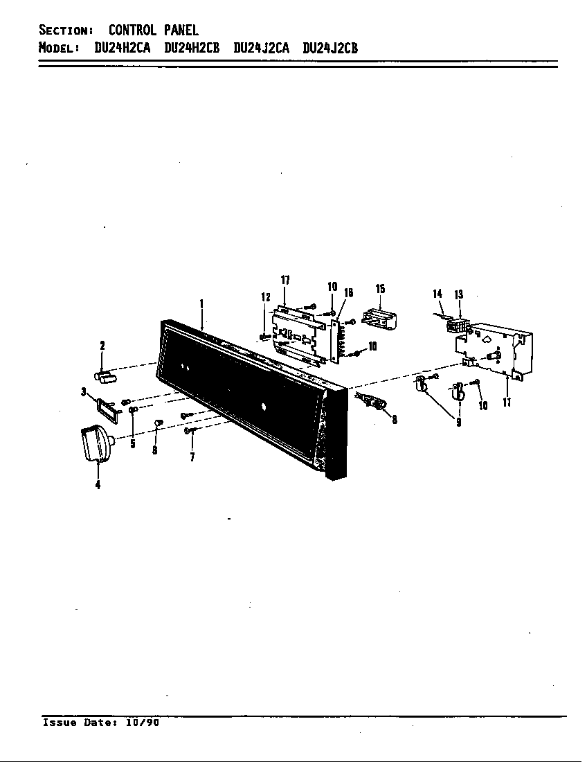 Control panel