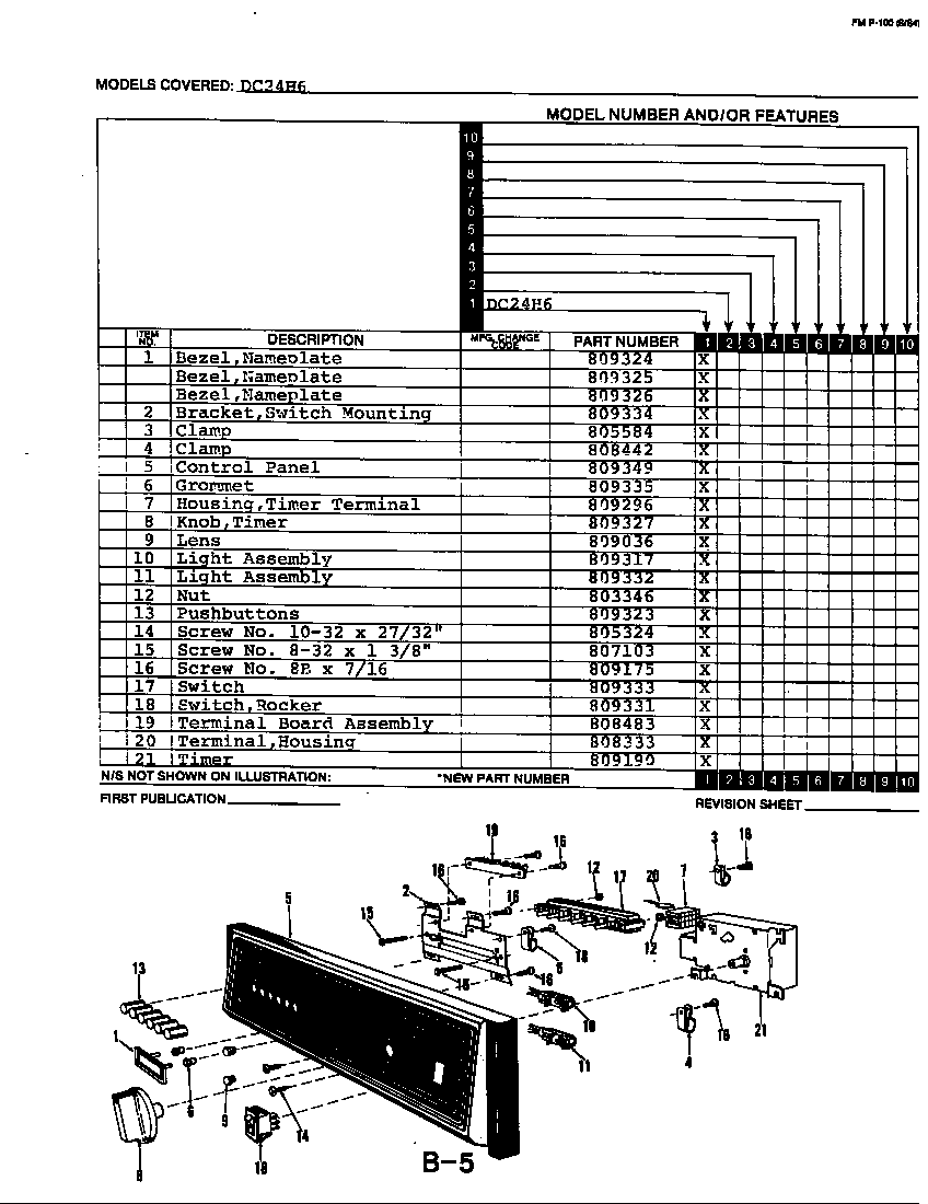 CONTROL PANEL