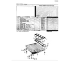 Maytag DC24H6 wood top diagram