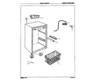 Maytag RCV5H/87R00 freezer compartment diagram