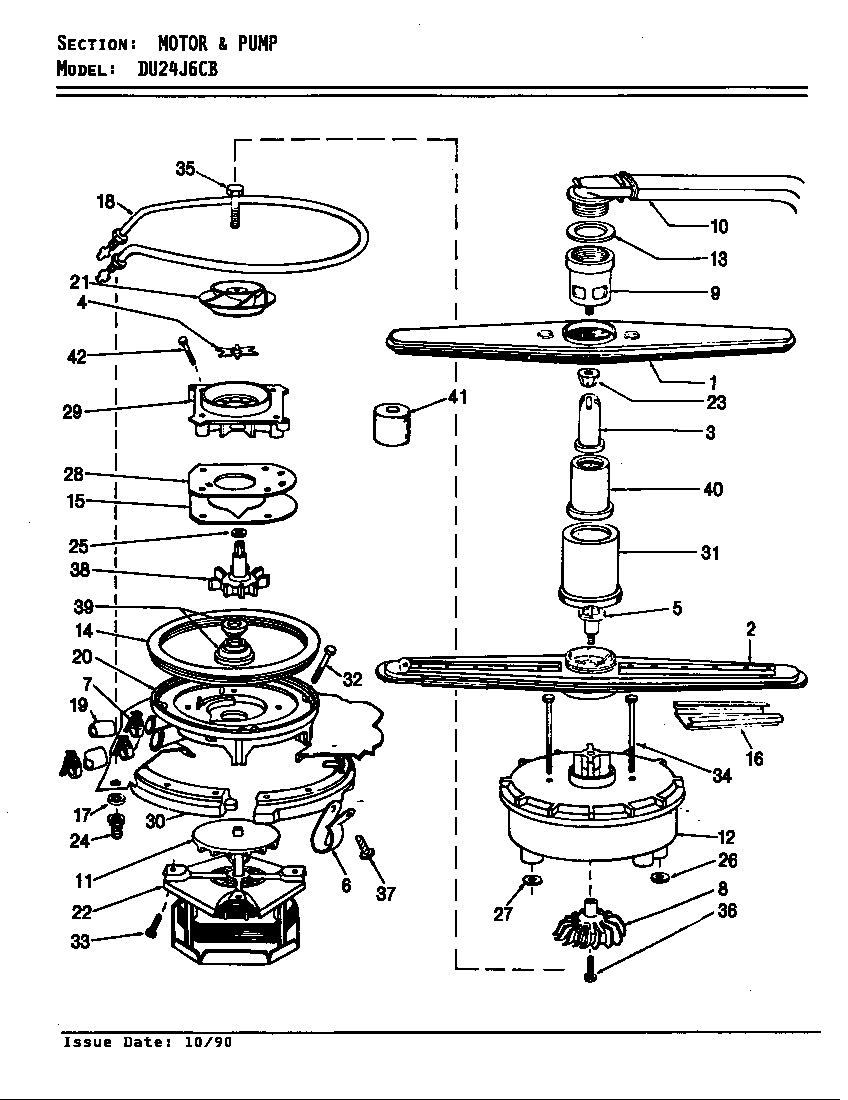 Motor & pump