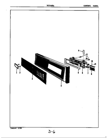 Control panel
