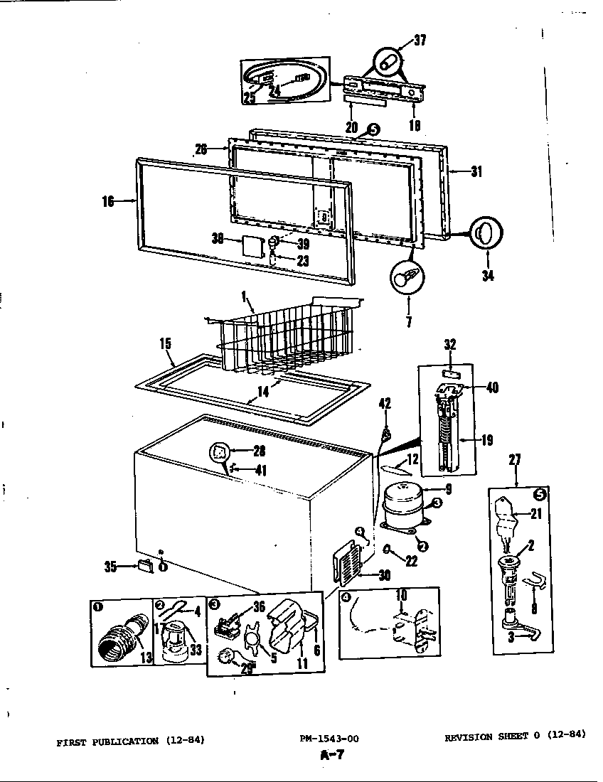 UNIT COMPARTMENT, CABINET & DOOR