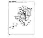 Magic Chef DU55CA-25 tub assembly (du55ca/cn-25 du65ca-25) (du55ca-25) (du55cn-25) (du65ca-25) diagram