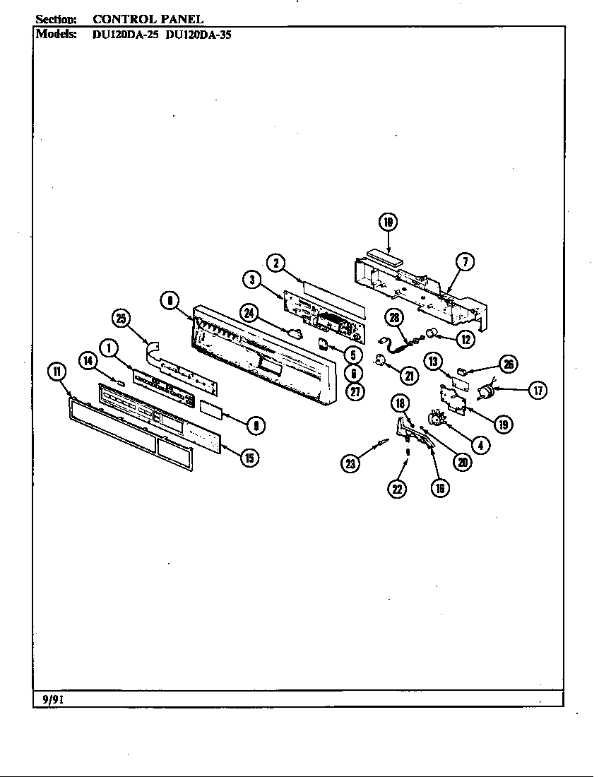 Control panel