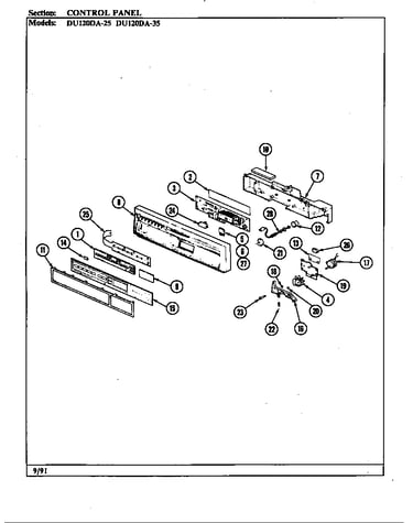 Control panel