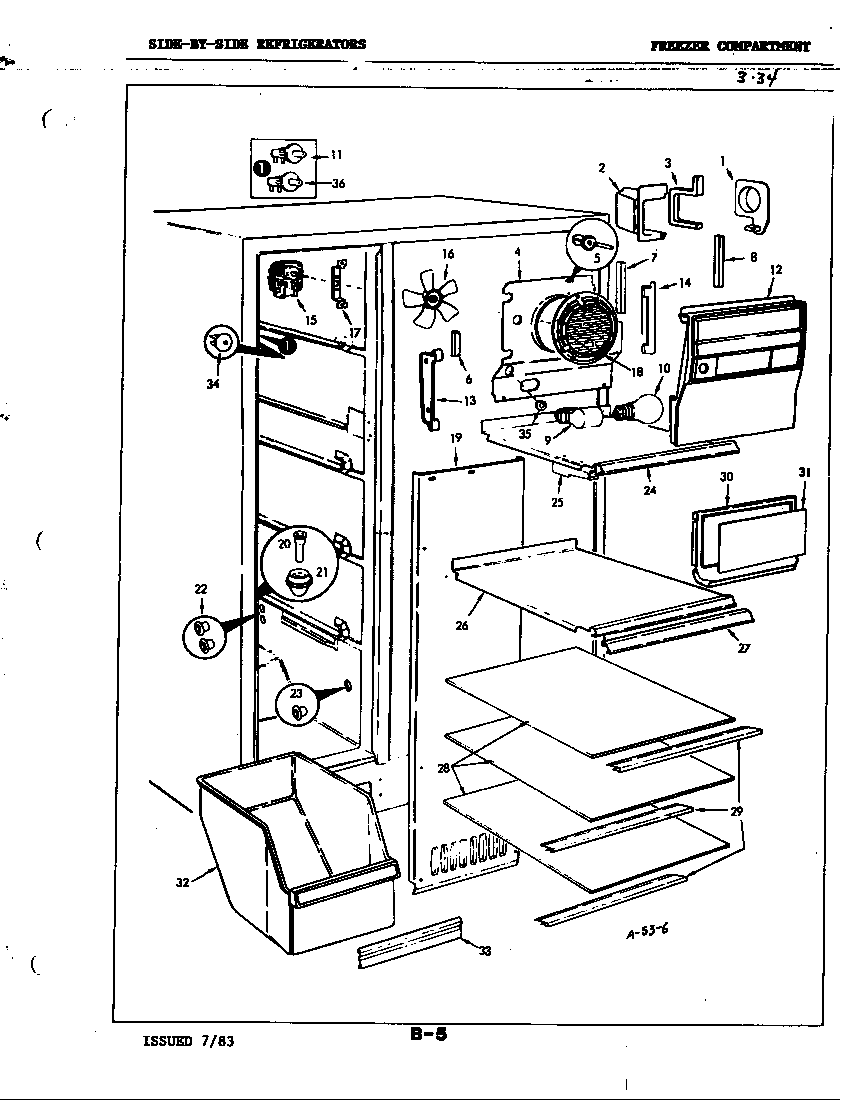 Freezer compartment