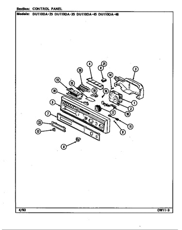 Control panel