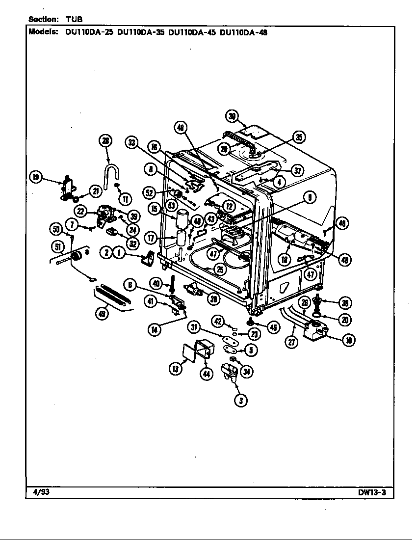 Tub assembly