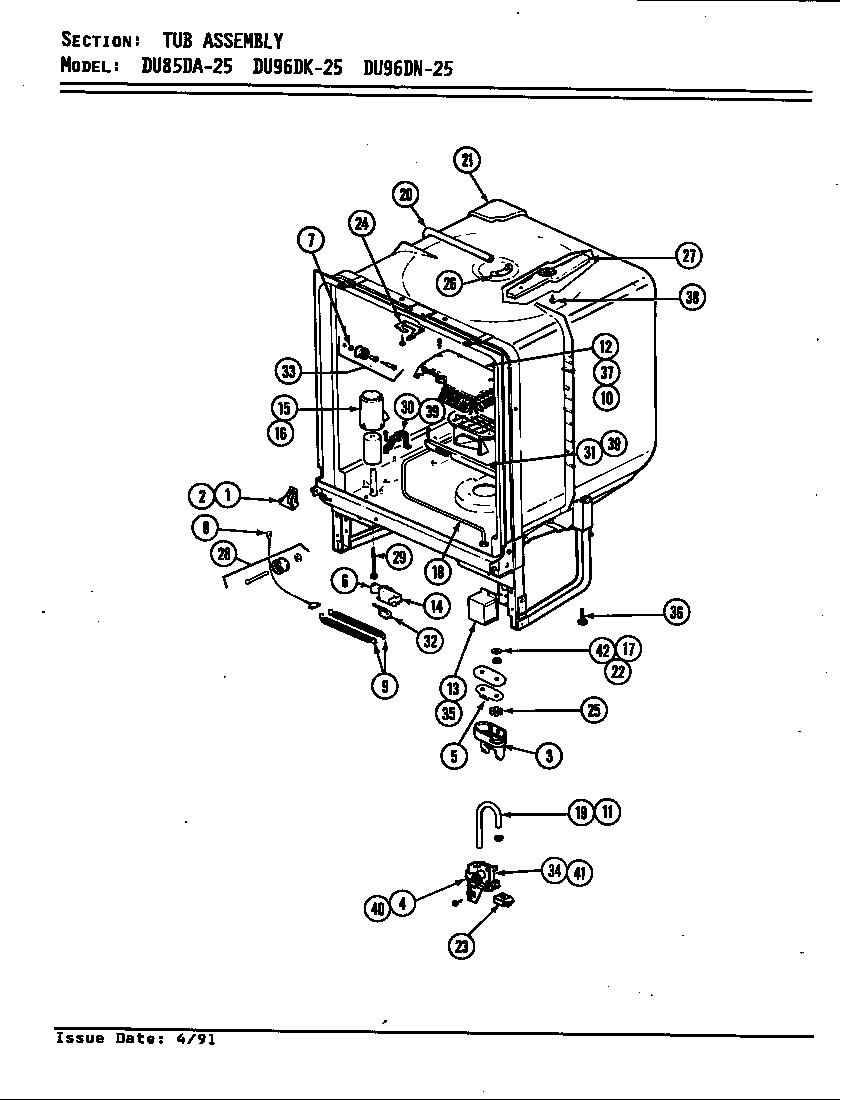 Tub assembly