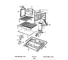Maytag BDNT22C9A/3H42A freezer compartment diagram