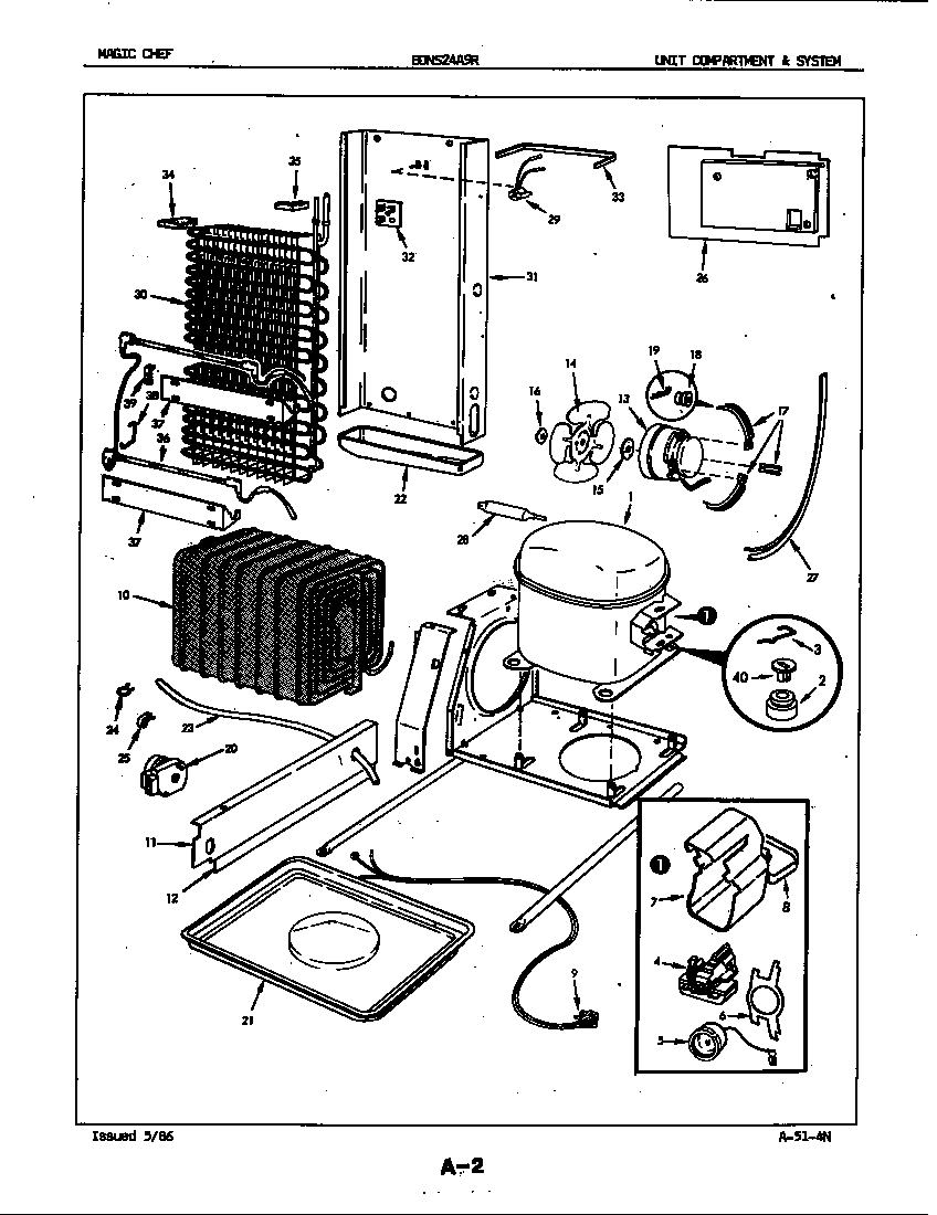 Unit compartment & system
