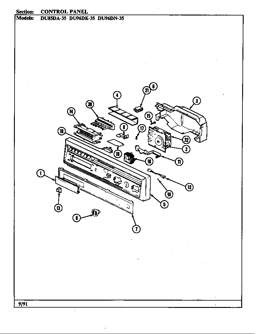 Control panel