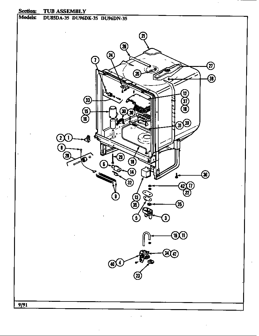 Tub assembly