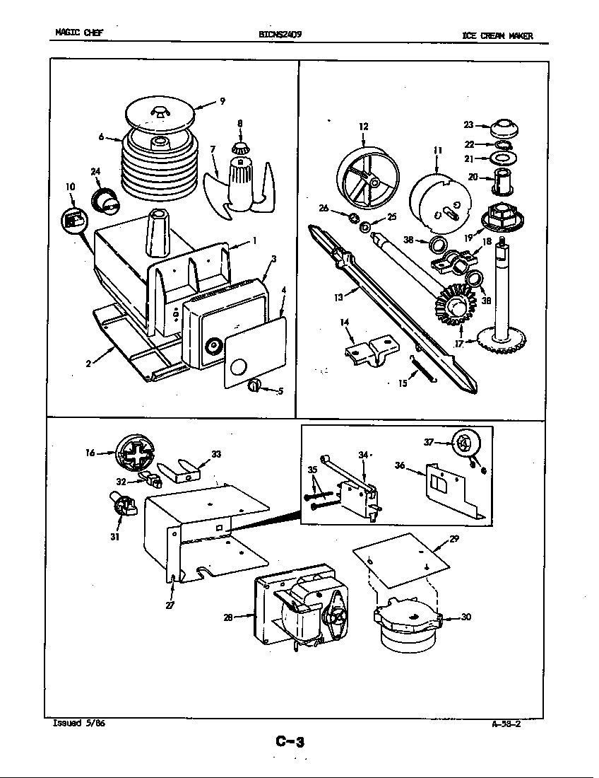 Ice cream maker