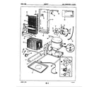Maytag NENS227F/5M50B unit compartment & system diagram