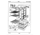 Maytag NENS227FH/5M50B fresh food compartment diagram