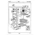 Maytag NENS227F/5M50B freezer compartment diagram