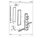 Maytag NENS227F/5M50B freezer door diagram