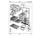 Maytag NENT217FH/5D80A fresh food compartment diagram