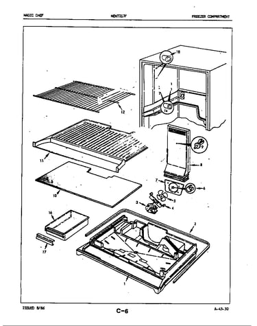 Freezer compartment