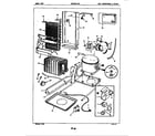 Magic Chef CRC24EN-3AI-5M75B unit compartment & system diagram