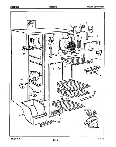 Freezer compartment