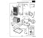 Magic Chef RC22CA-3AI/3N79B unit compartment & system diagram