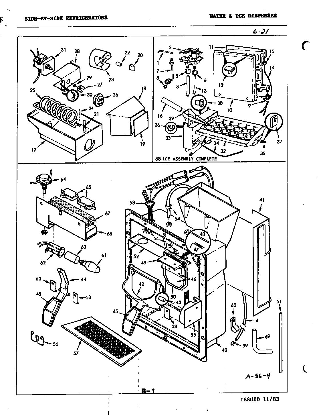 WATER & ICE DISPENSER