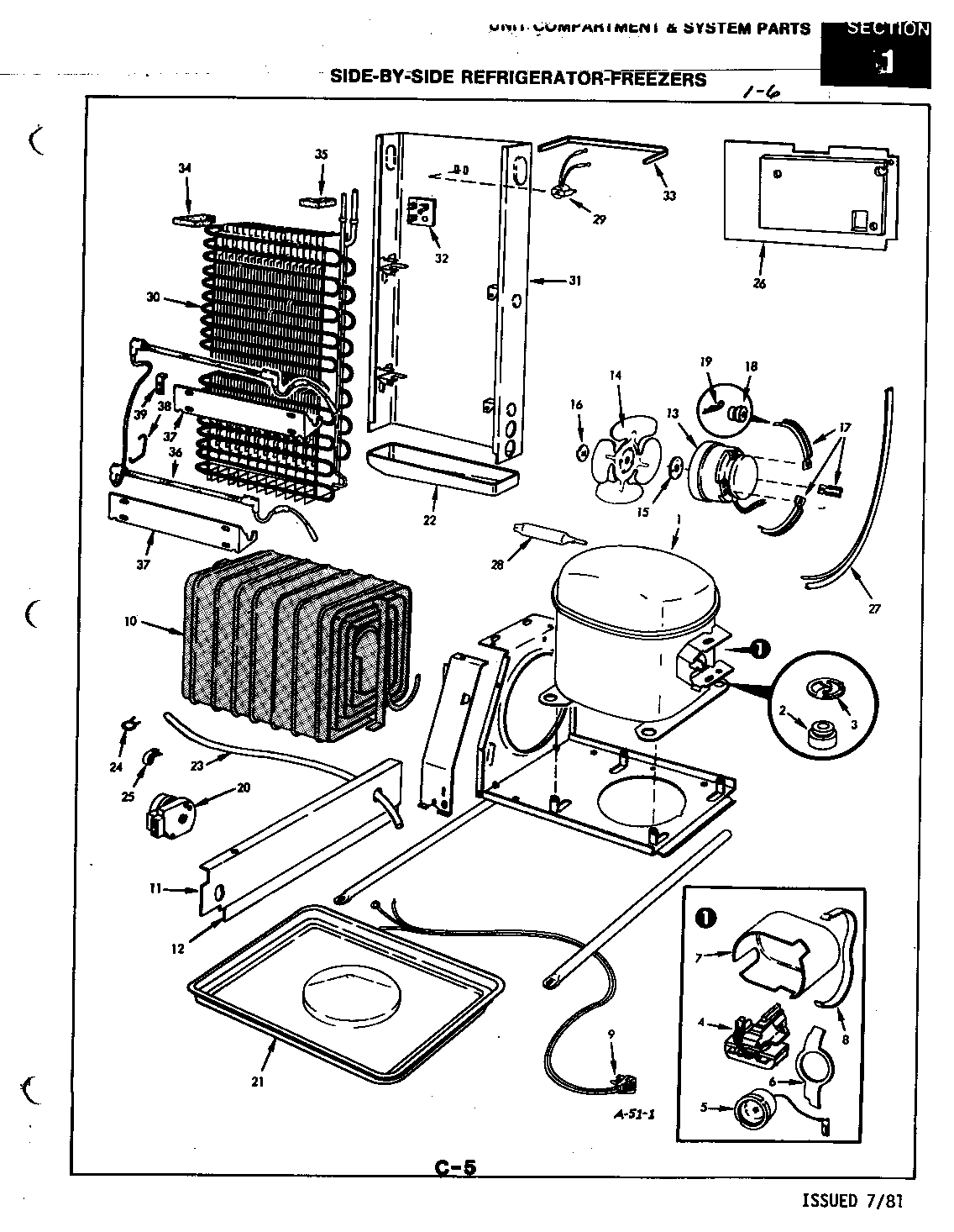Unit compartment & system