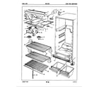 Maytag NENT156GA/5E21A fresh food compartment diagram