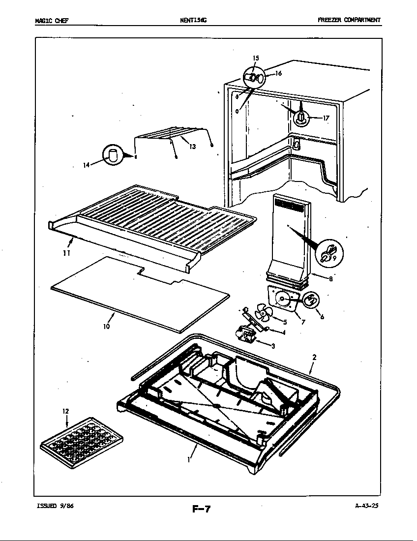 Freezer compartment