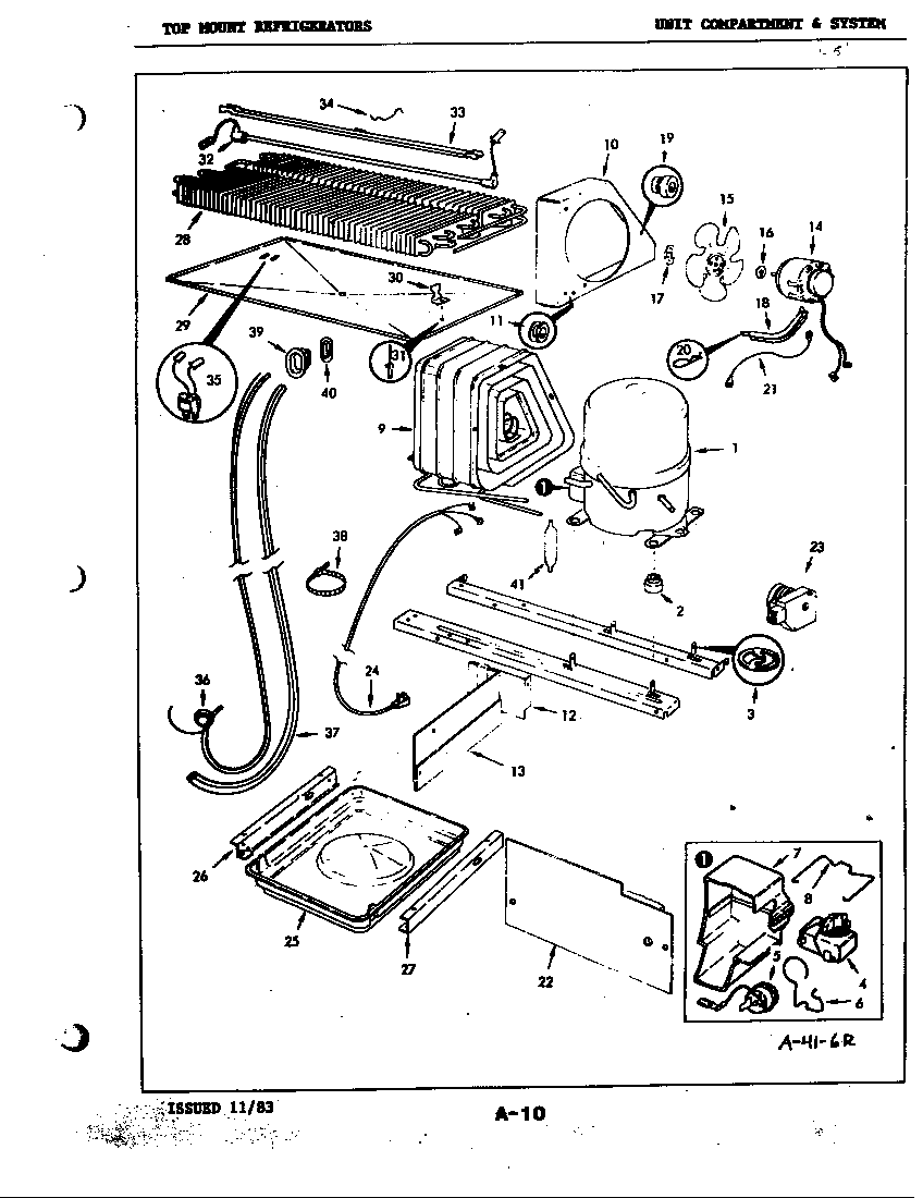 Unit compartment & system