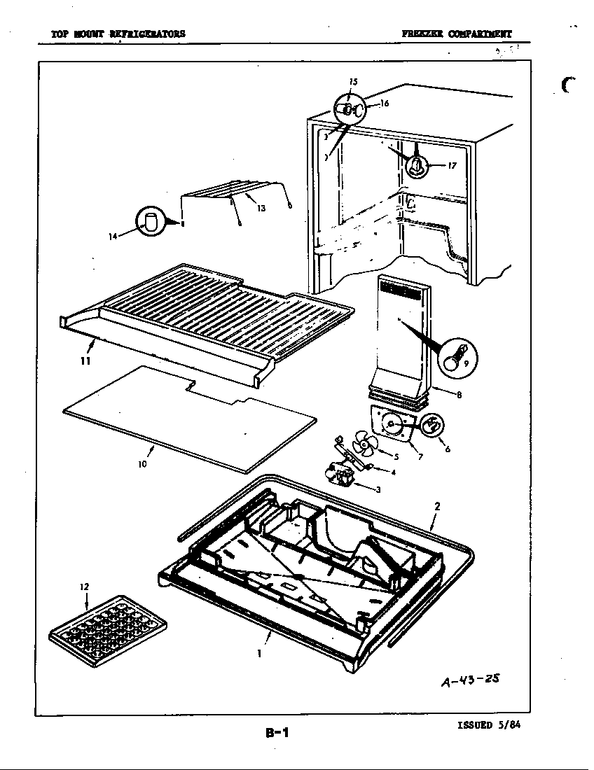 Freezer compartment