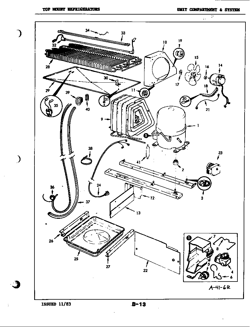 Unit compartment & system