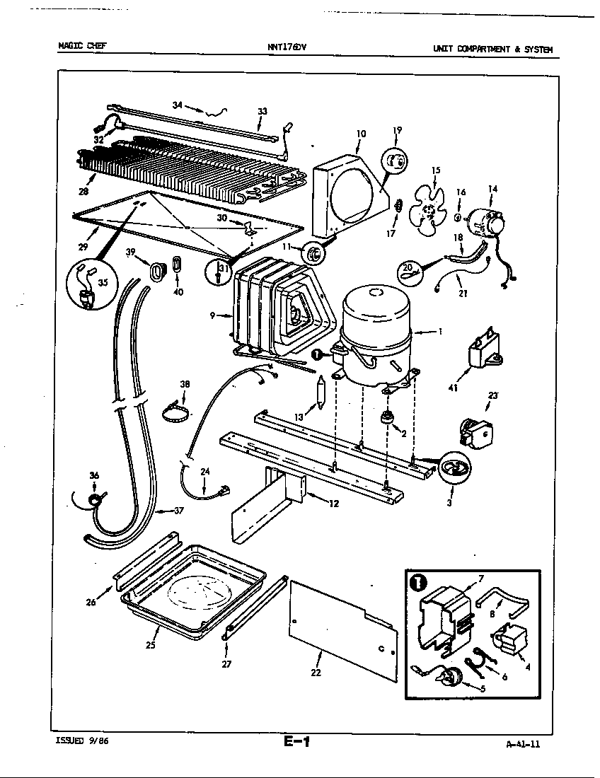 Unit compartment & system