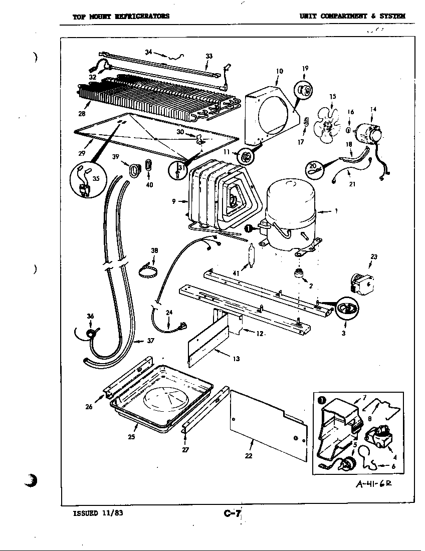 Unit compartment & system