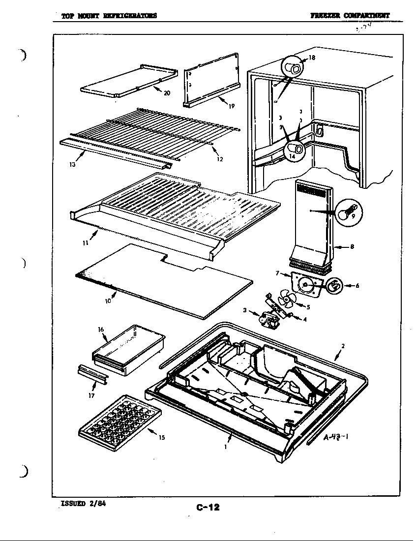 Freezer compartment