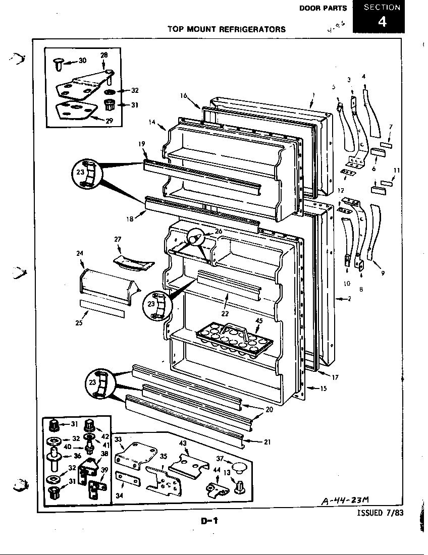 Door parts