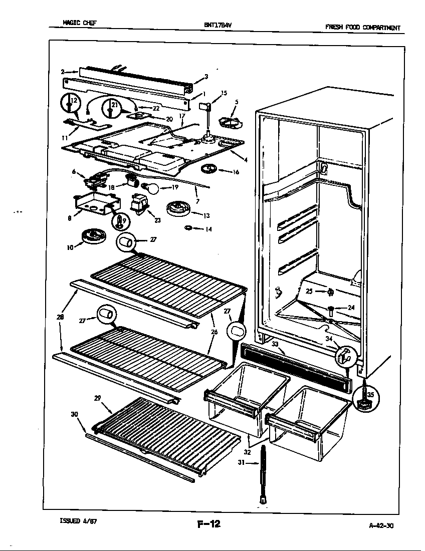 FRESH FOOD COMPARTMENT