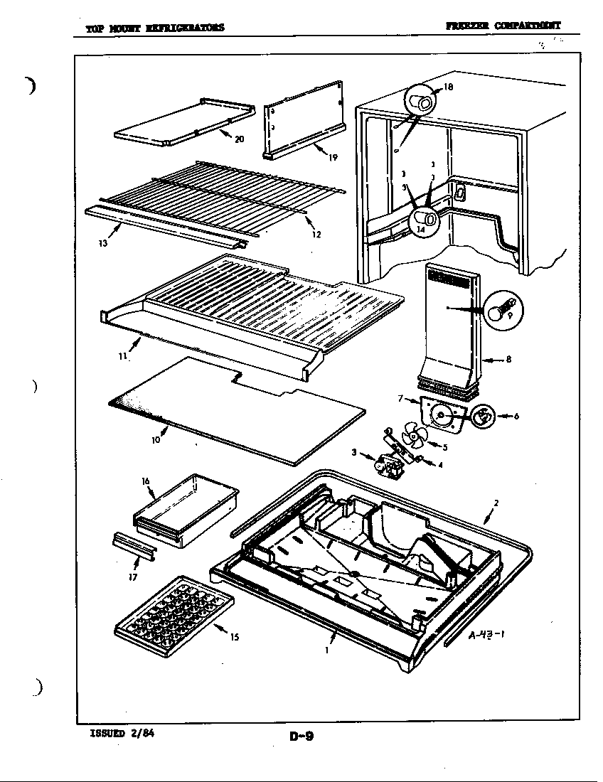 Freezer compartment