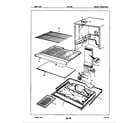 Maytag NNT176BH/7D55A freezer compartment diagram