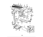 Magic Chef RB18EY-3AW/5B47A unit compartment & system diagram